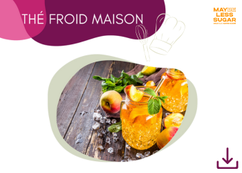 thé froid maison - recette Novae - Maybe less Sugar